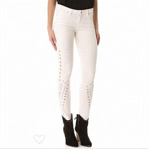 IRO Hawkins Eyelet Skinny Jeans Size 26